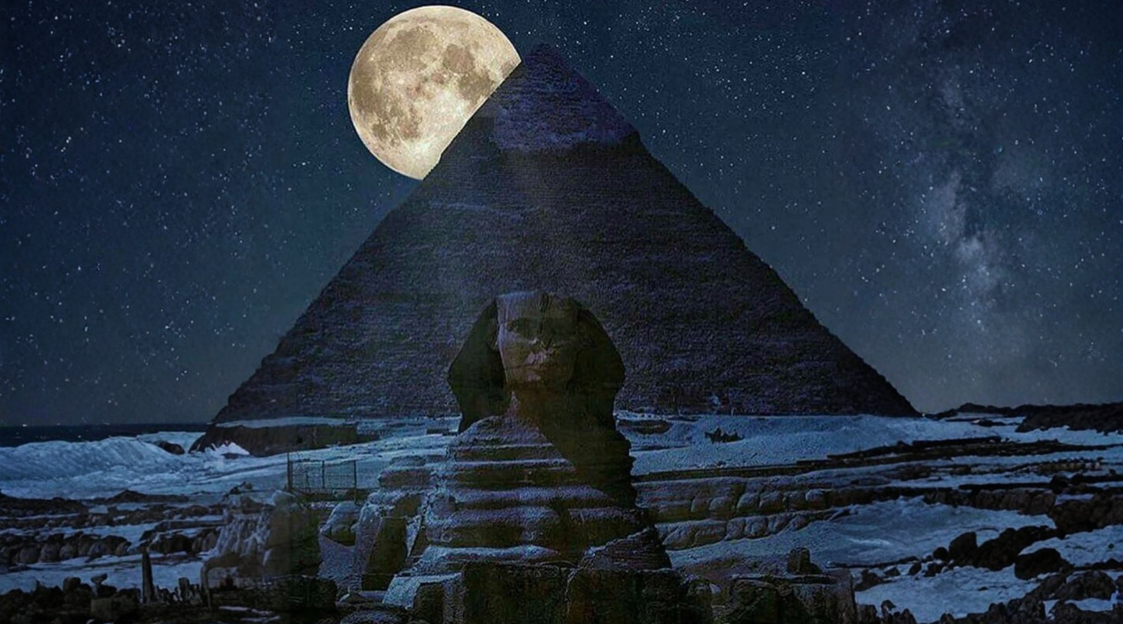 THE SPHINX & THE MEMORY BENEATH GIZA