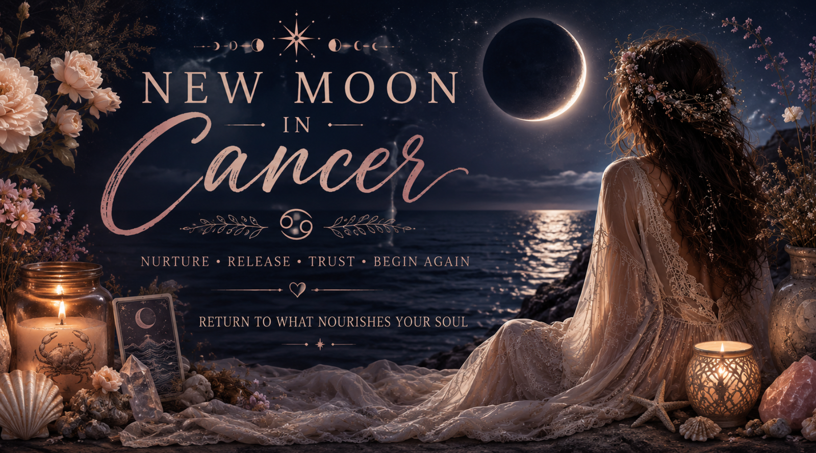 Your New Moon in Cancer Reading