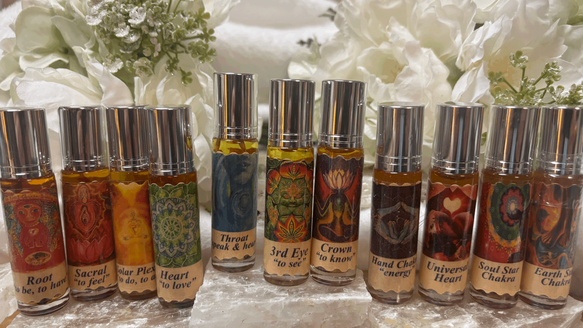 Chakra Oils - Set of 12