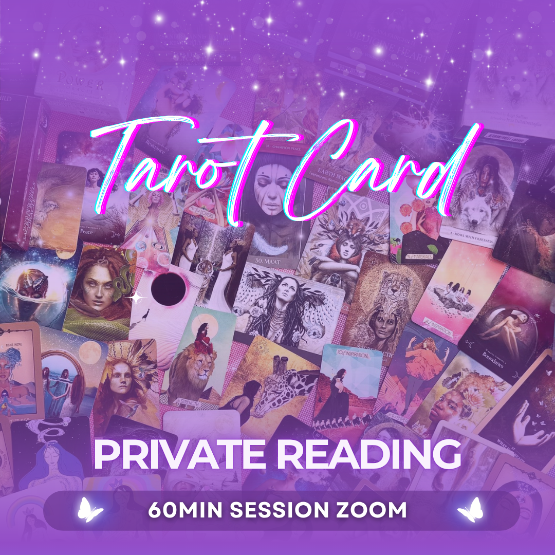 Tarot or Oracle Card Online Reading | 60 mins