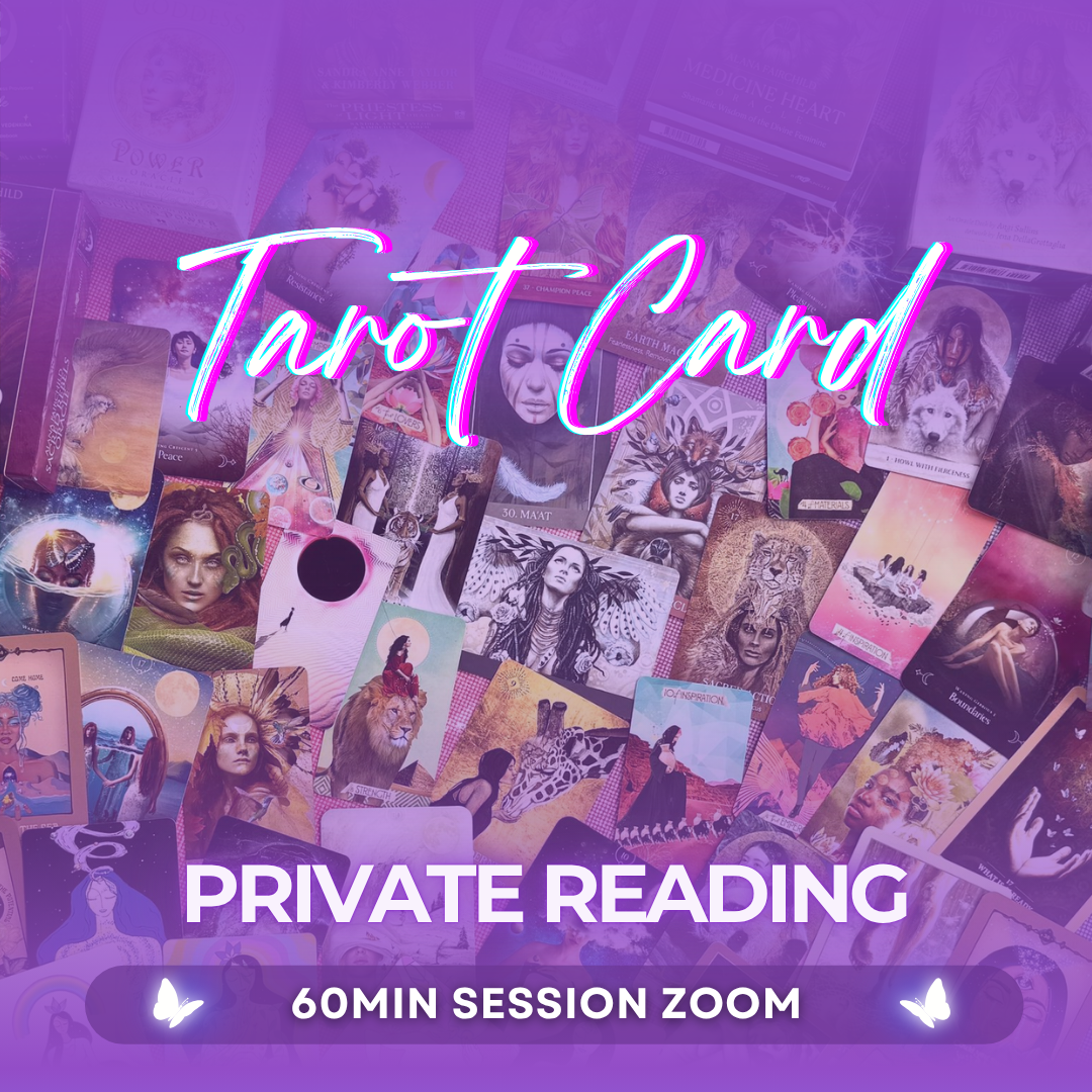 Tarot or Oracle Card Online Reading | 60 mins