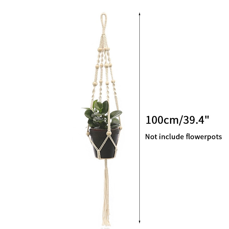 Full Circle Yoga School 0 S1 Green Plant Hanging Flower Pot