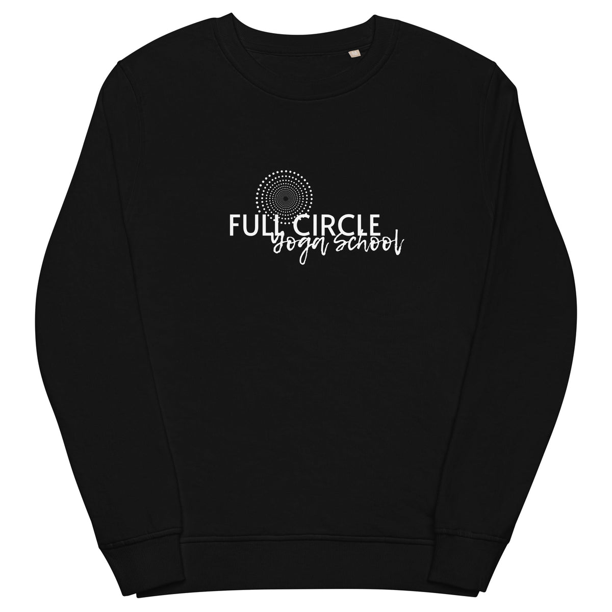 Full Circle Yoga School Black / S Full Circle Yoga School Unisex Organic Sweatshirt