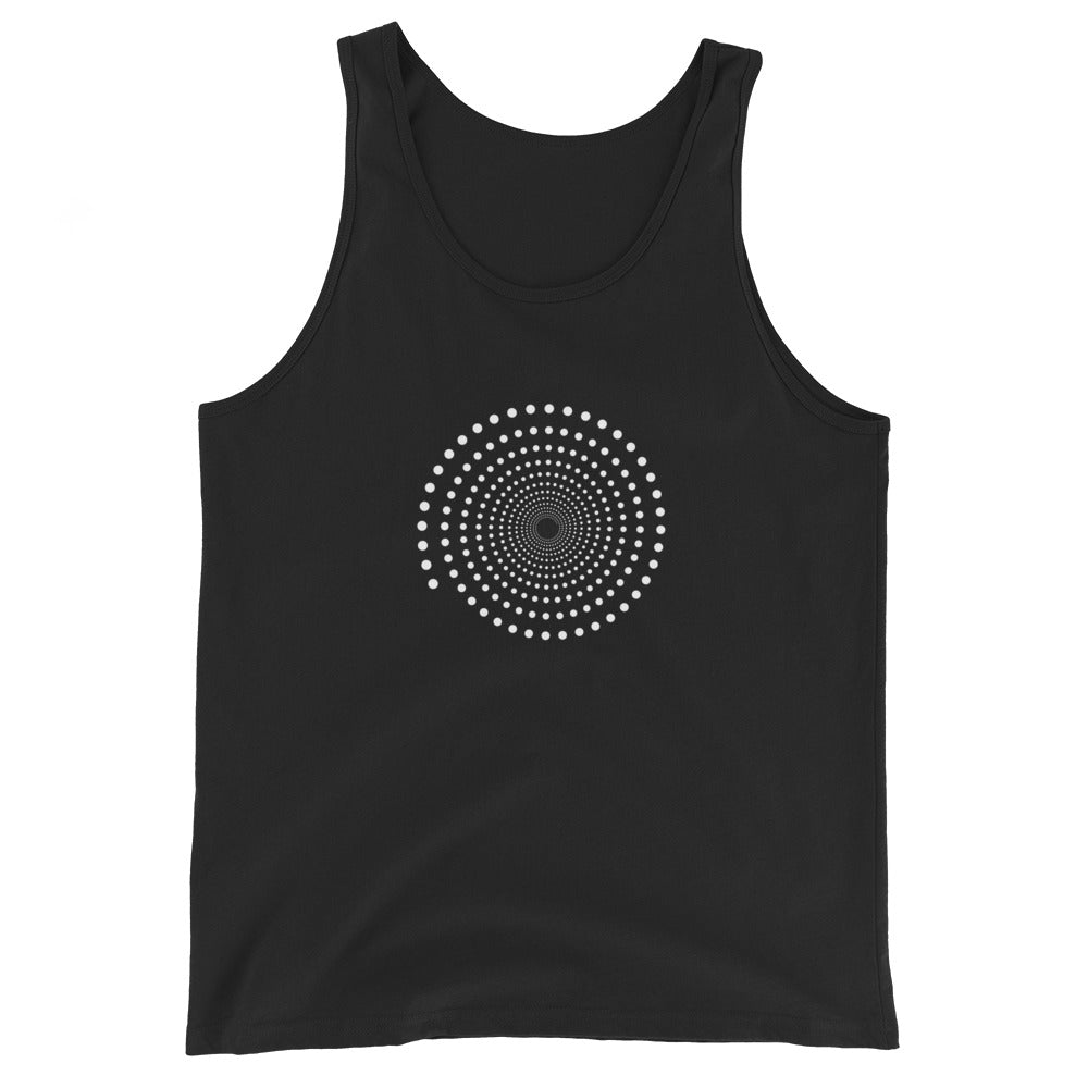 Full Circle Yoga School Black / XS Spiral Unisex Tank Top