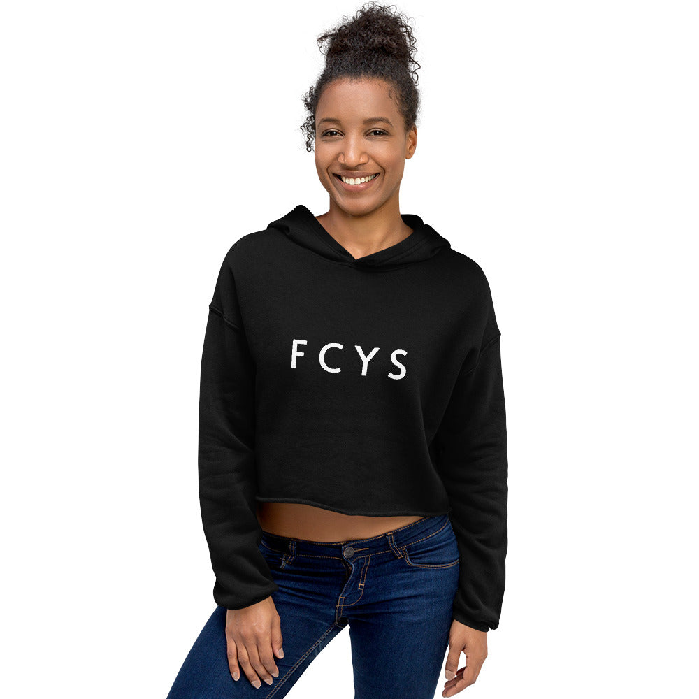 Full Circle Yoga School S FCYS Crop Hoodie