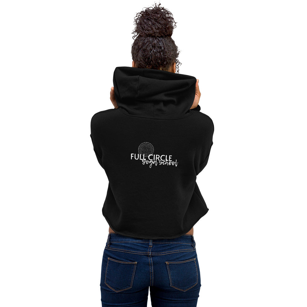 Full Circle Yoga School Full Circle Yoga School Crop Hoodie
