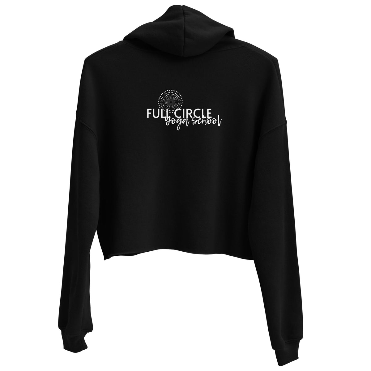 Full Circle Yoga School Full Circle Yoga School Crop Hoodie