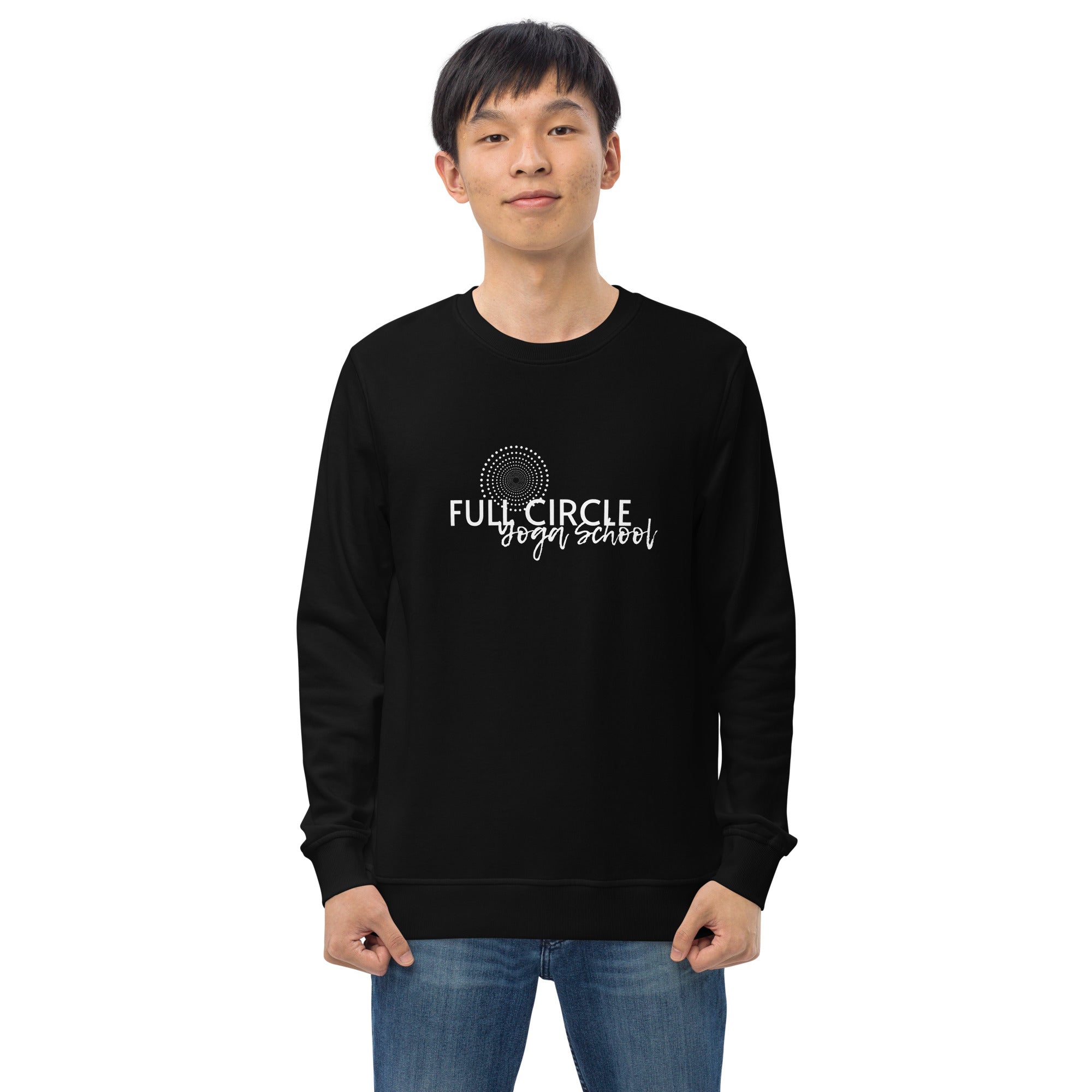 Full Circle Yoga School Black / S Full Circle Yoga School Unisex Organic Sweatshirt