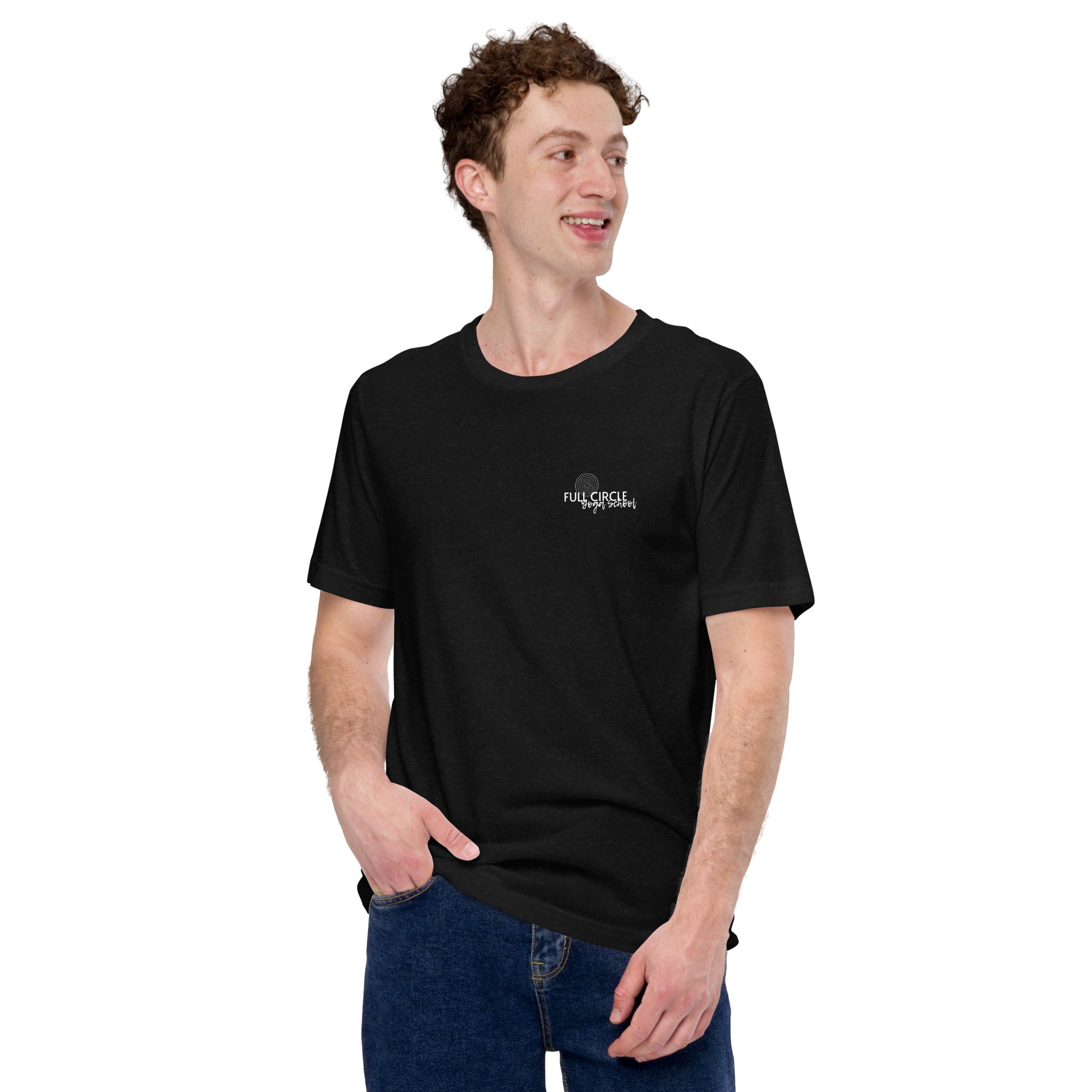 Full Circle Yoga School Black / XS Full Circle Yoga School Unisex t-shirt