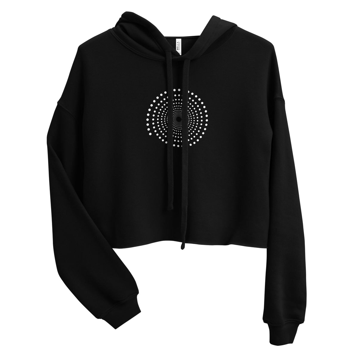Full Circle Yoga School S Spiral Crop Hoodie