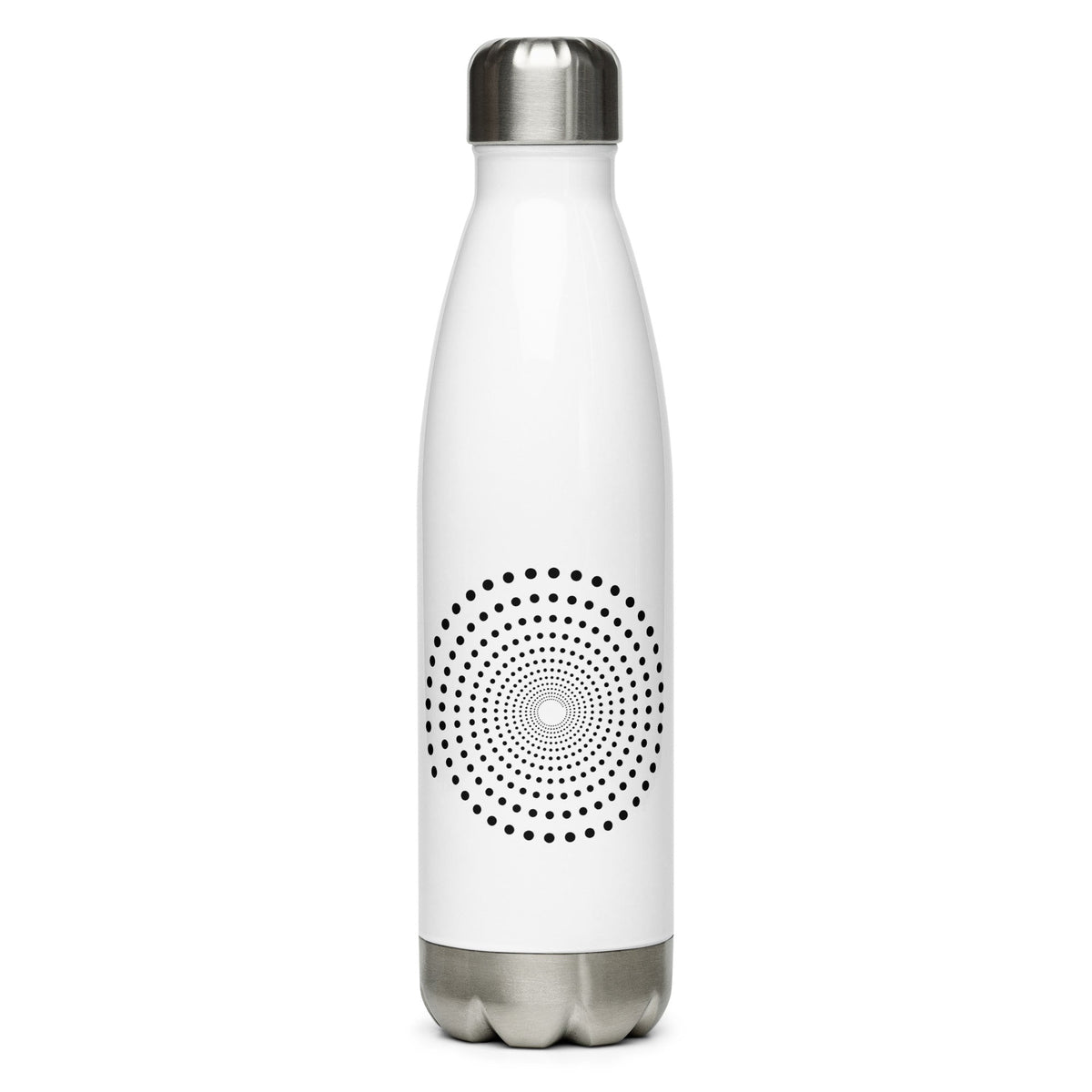 Full Circle Yoga School Spiral Stainless Steel Water Bottle