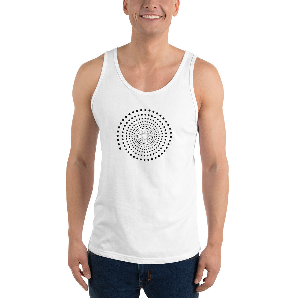 Full Circle Yoga School Spiral Unisex Tank Top