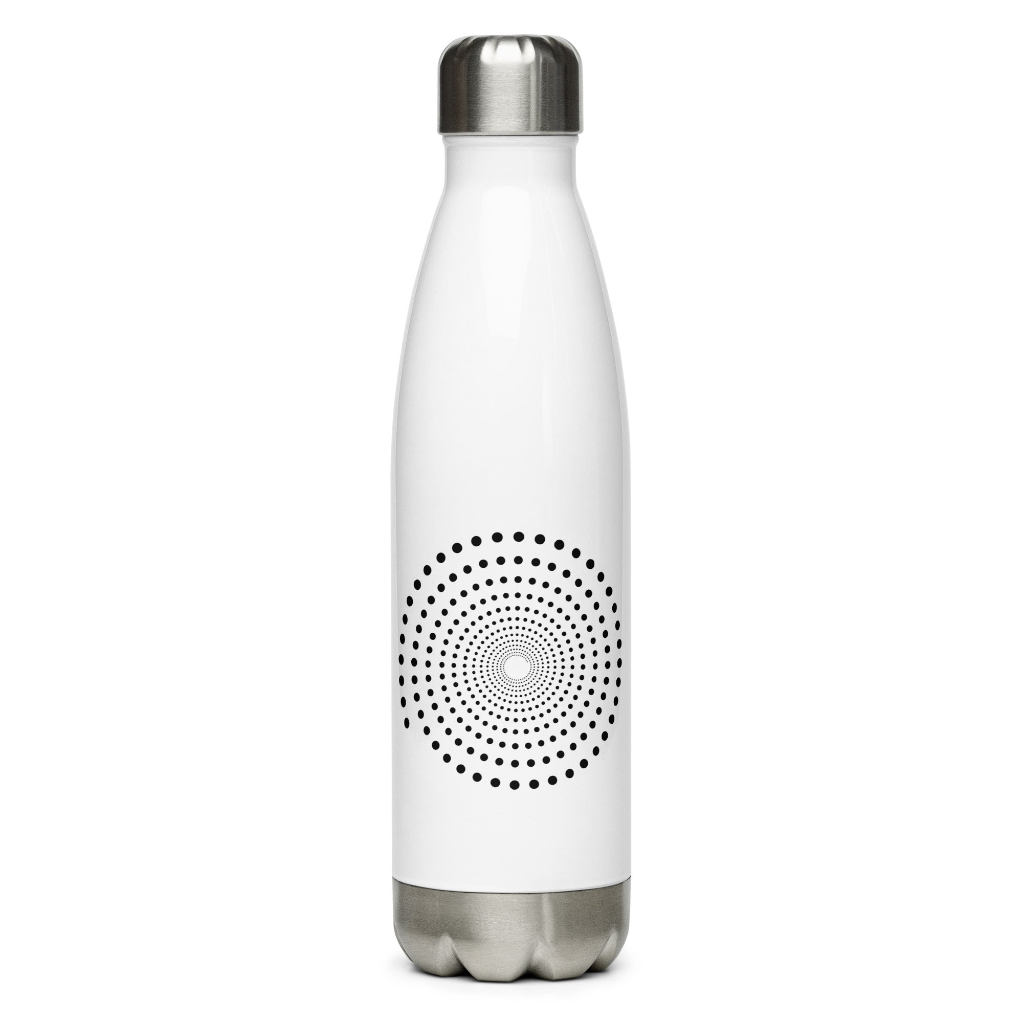 Fila Water Bottle Stainless Steel Core Fitness White Easy-Sip