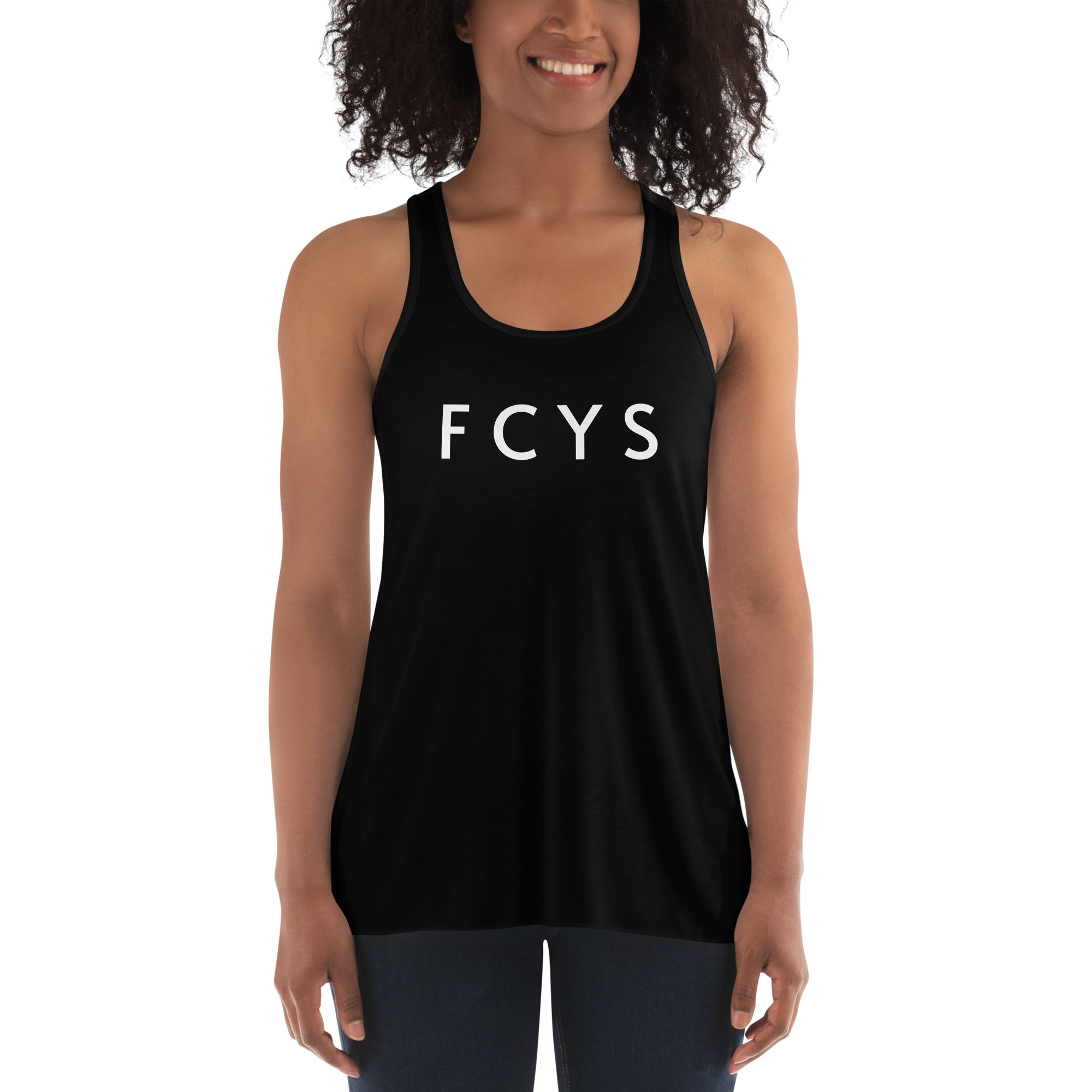 FCYS Women's Flowy Racerback Tank - Full Circle Yoga School